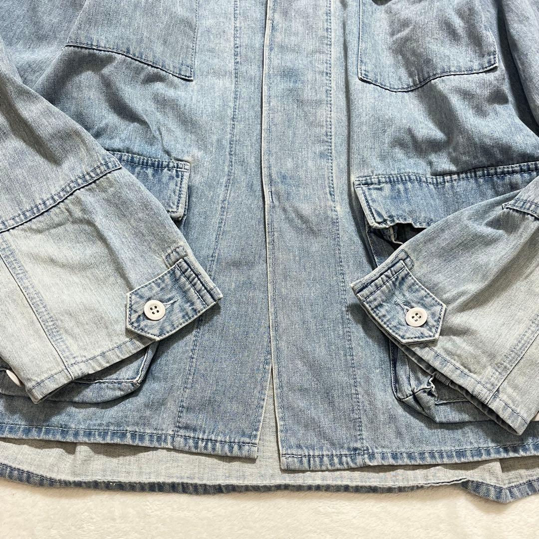 ai no de デニム ジャケット カバーオール M