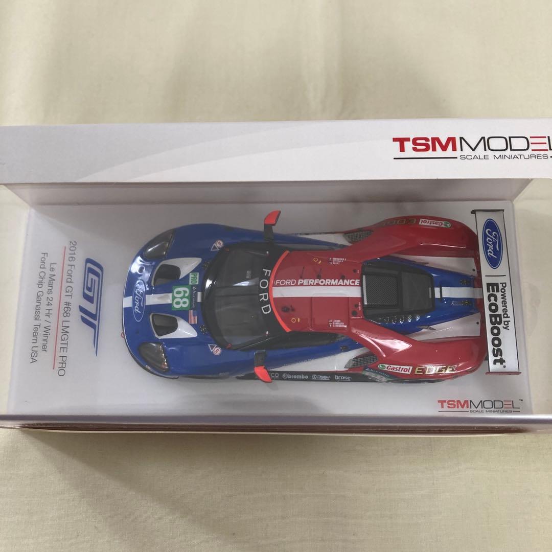 トゥルースケールミニチュア 1/43 フォード GT LM2016 No.68