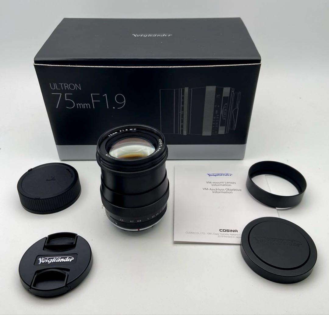 レンズ(単焦点) Voigtlander ULTRON 75mm F1.9 MC VM