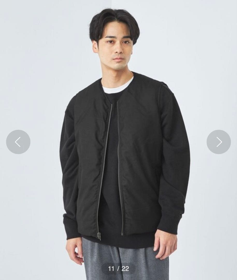 TAION × green label relaxing ダウンベスト　ブラック