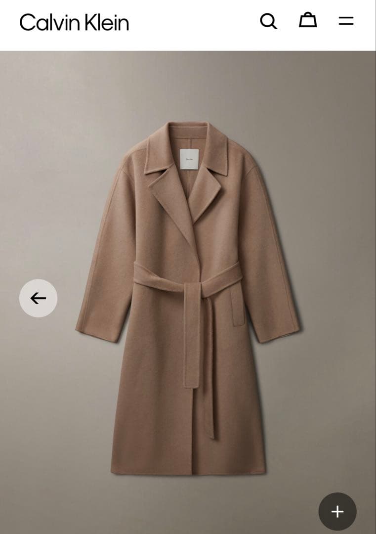 【新品未使用】  カルバンクライン コート