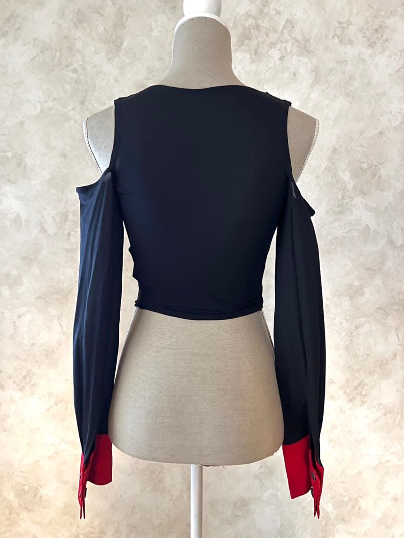 ヴィンテージ Yohji Yamamoto ストレッチトップス　カフス付　新品