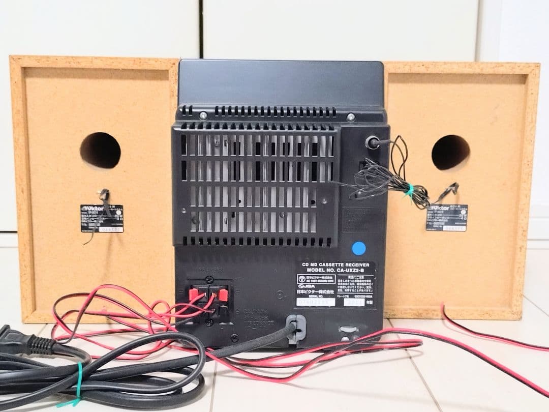 VICTOR CA-UXZ2-B CD MD カセットテープ　コンポ　ビクター