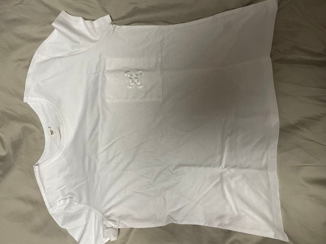 【あんしん鑑定つき】HERMES ホワイト Tシャツ サイズ36