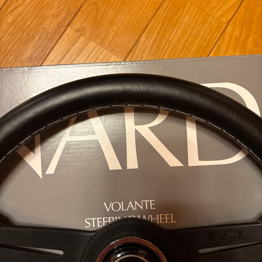 正規品 NARDI classic ブラックレザー/ブラックスポーク 33φ