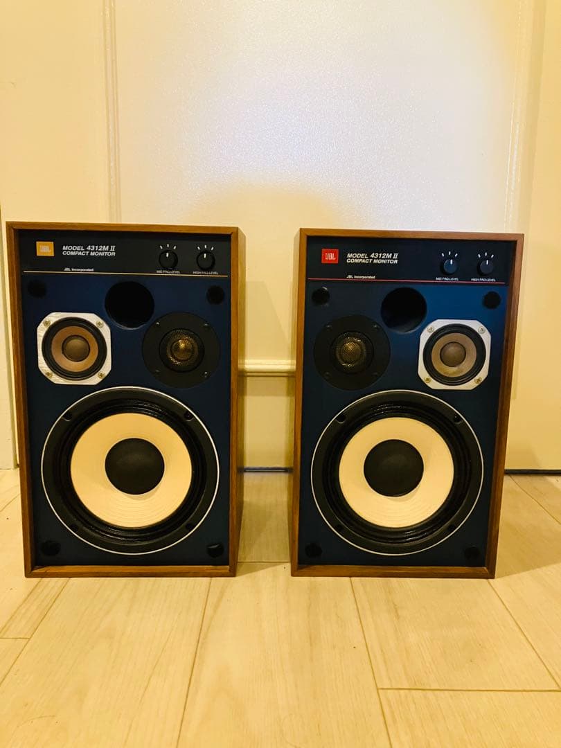 JBL4312M II コンパクトモニター スピーカー ウォールナット おまけ付