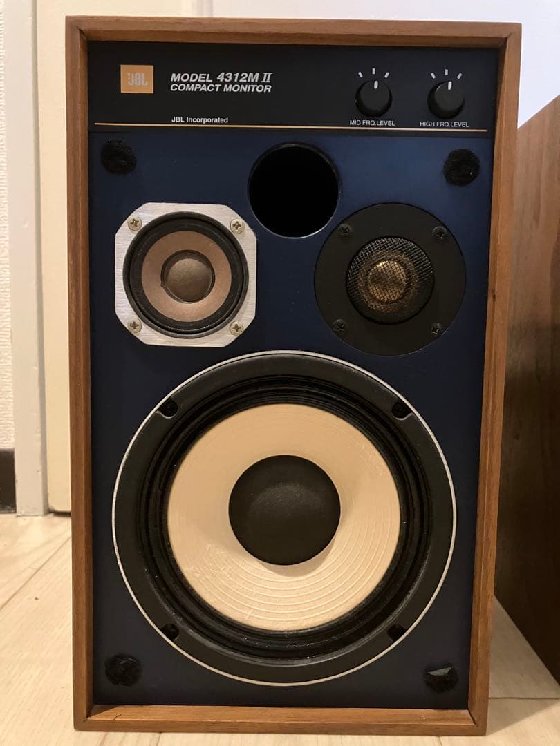 JBL4312M II コンパクトモニター スピーカー ウォールナット おまけ付