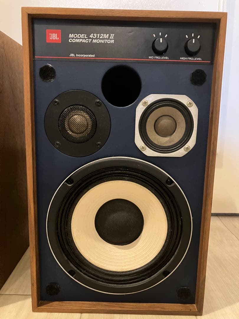JBL4312M II コンパクトモニター スピーカー ウォールナット おまけ付