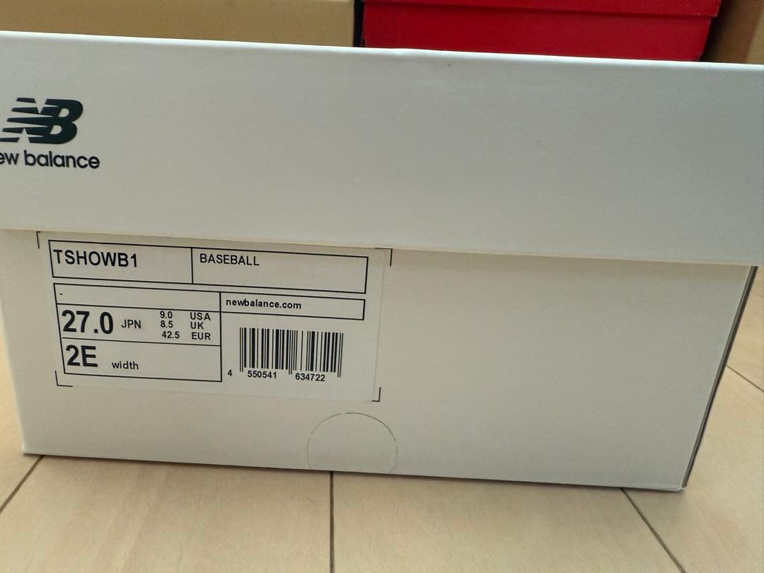 New Balance TSHOWB1 トレーニングシューズ 27cm 2E