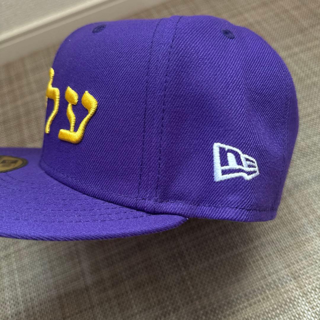 supreme ヘブライ語 キャップ NEWERA Hebrew 71/2