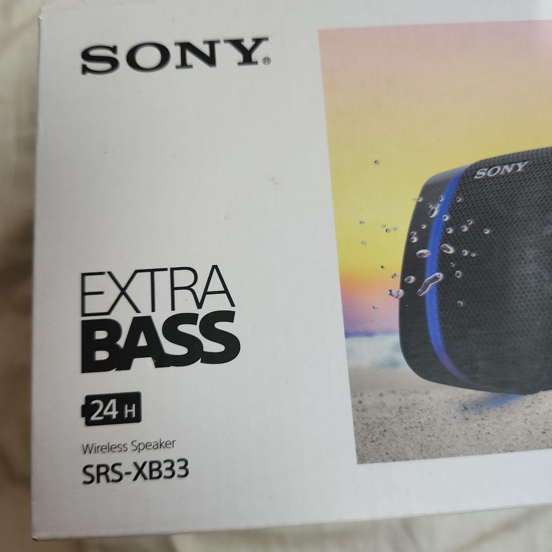 SONY ワイヤレススピーカー SRS-XB33