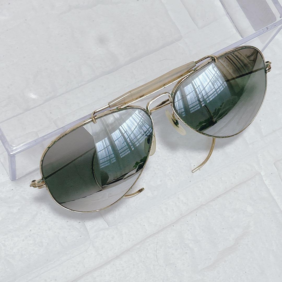 Ray-Ban レイバン ヴィンテージ サングラス 青サビ 小傷あり ミラー