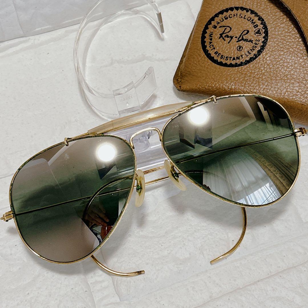 Ray-Ban レイバン ヴィンテージ サングラス 青サビ 小傷あり ミラー
