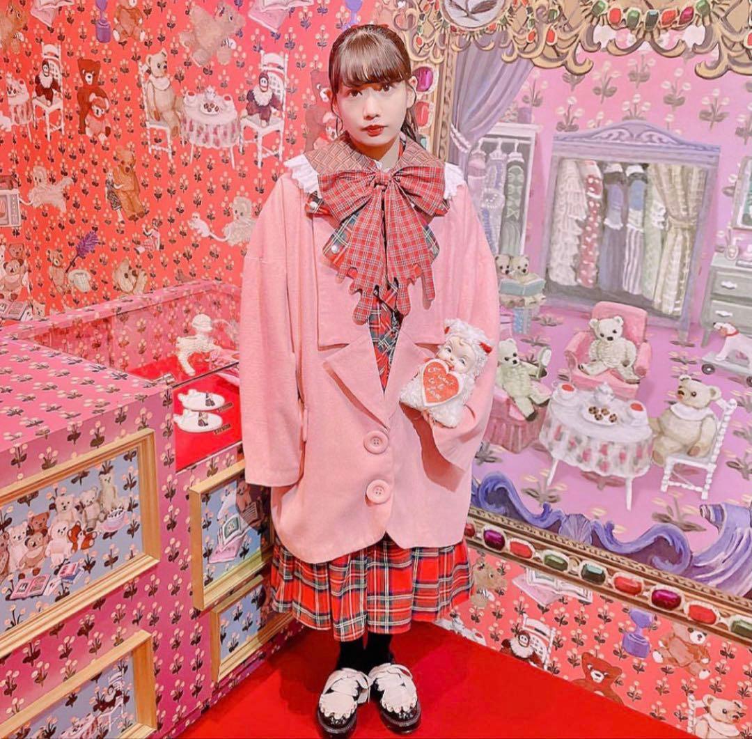 HEIHEI ヘイヘイ アウター ローラペルコート ローラペルジャケット ピンク