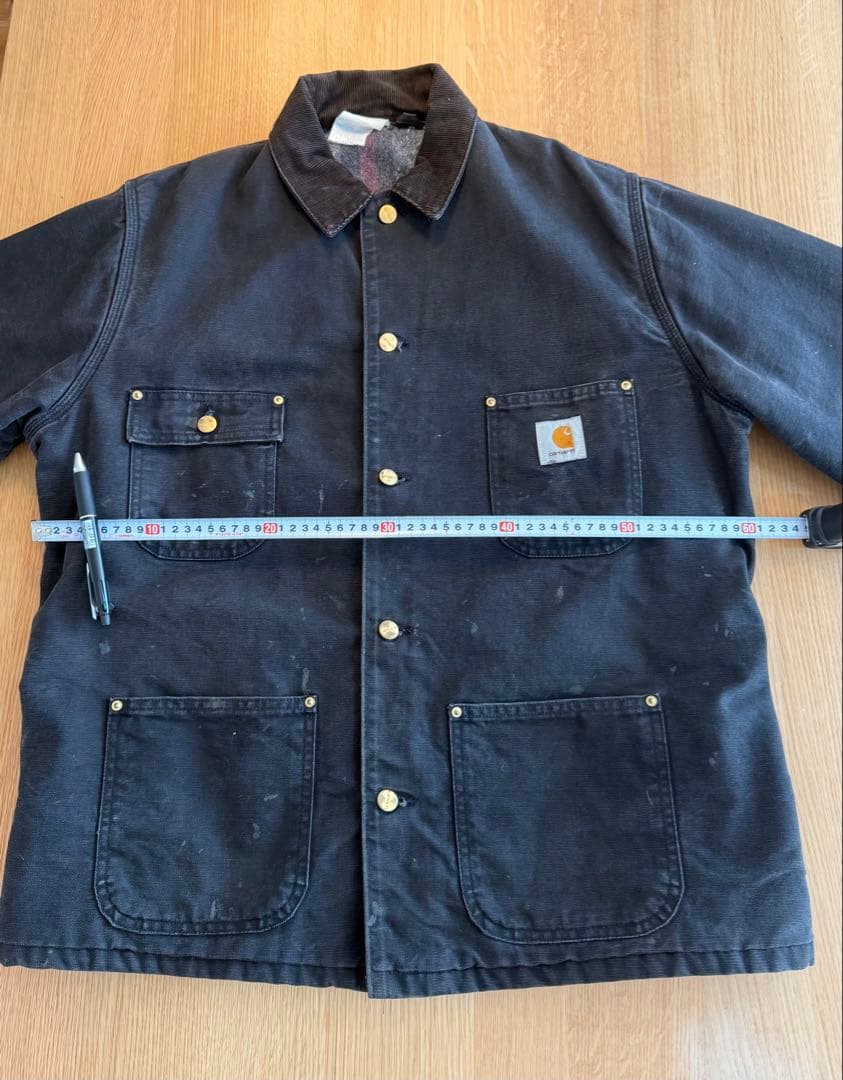 Carhartt ブラックチョアコート　古着