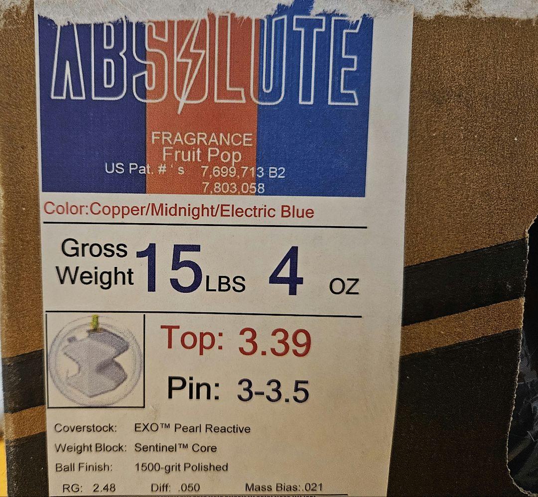 【新品未使用】ストーム アブソリュートパール