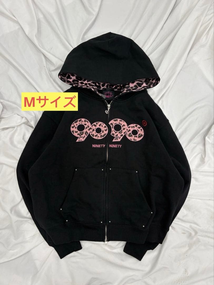 トップス 9090 girl OG Logo Zip Hoodie