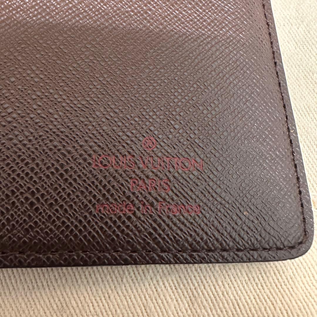 【極美品】ルイヴィトン ダミエ ポルトフォイユ ブラザ 長財布 ウォレット