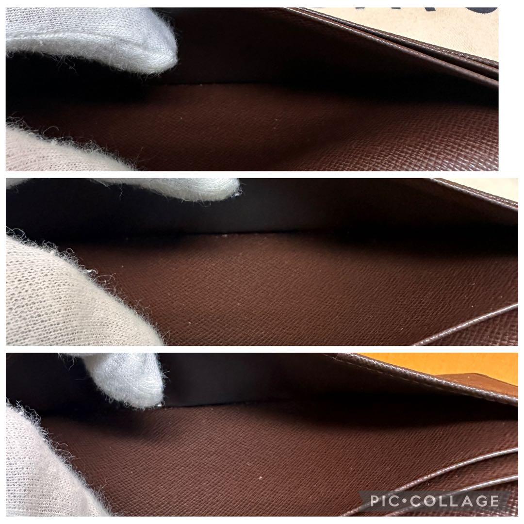 【極美品】ルイヴィトン ダミエ ポルトフォイユ ブラザ 長財布 ウォレット