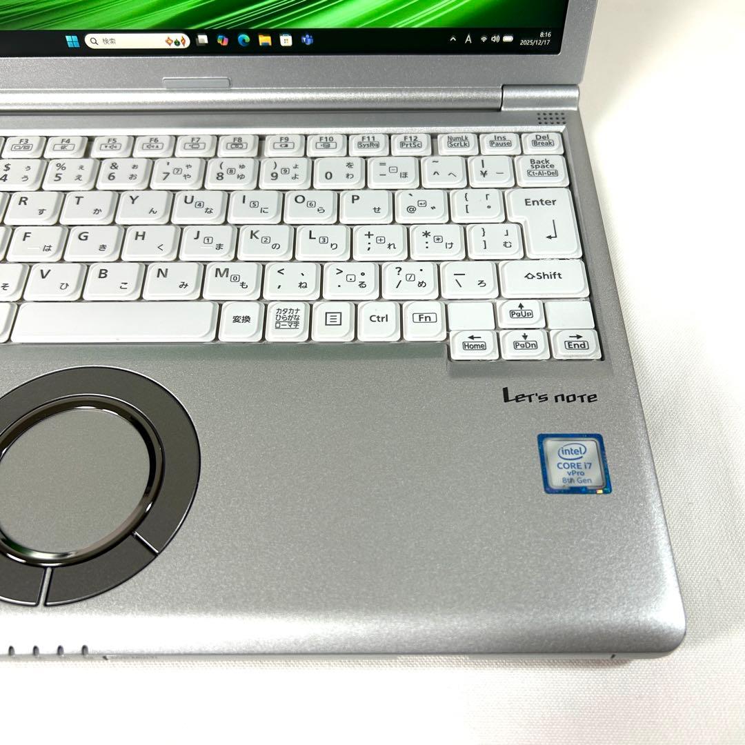 Windowsノート本体 Let's note SV8 i7 512GB CF-SV8SFKVS LTE