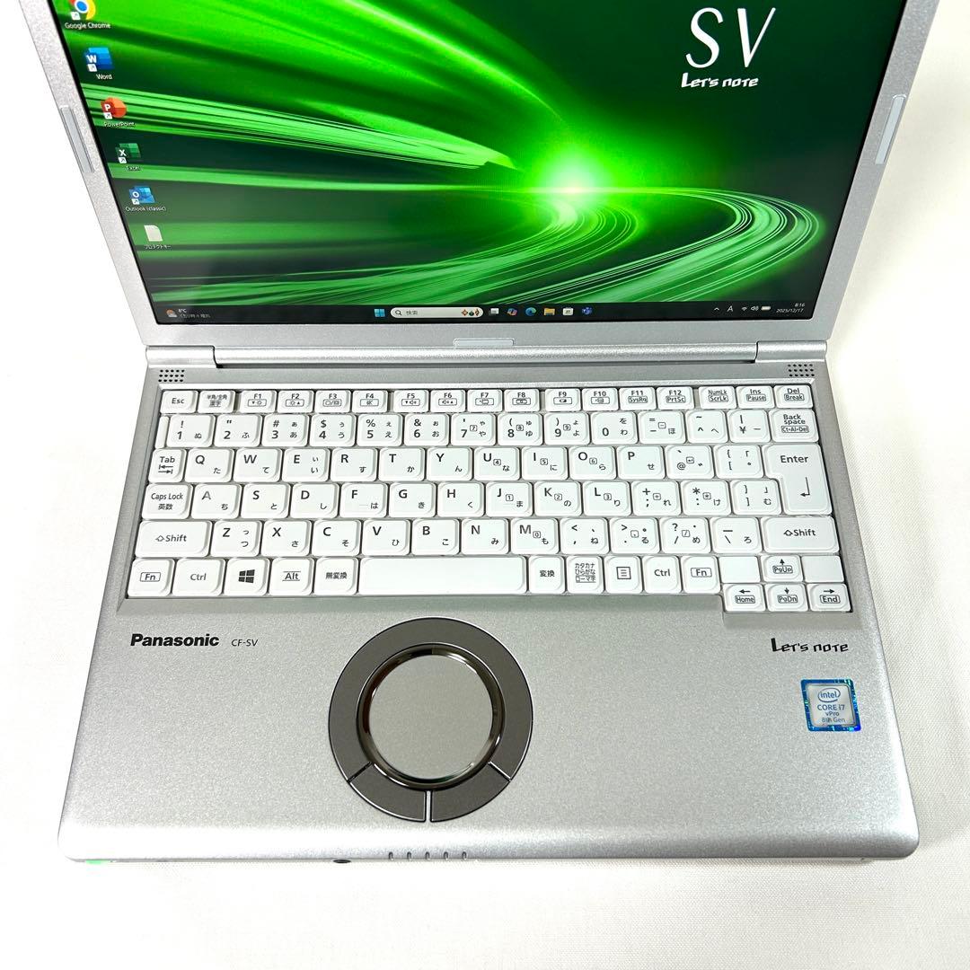 Windowsノート本体 Let's note SV8 i7 512GB CF-SV8SFKVS LTE