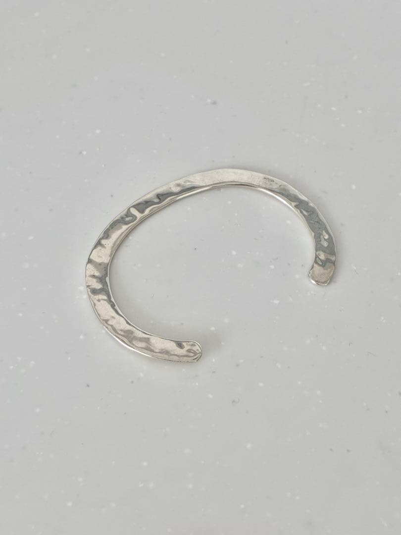 e.m. 平打ち バングル カフ ブレスレット