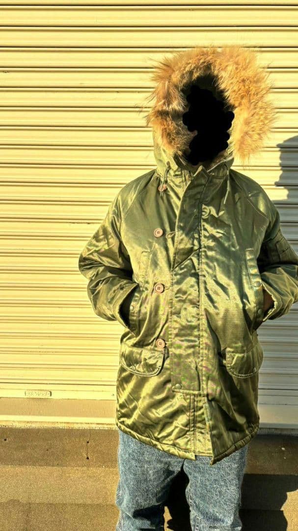 スピワックSPIEWAKオリーブグリーンN-3Bタイタンクロス44