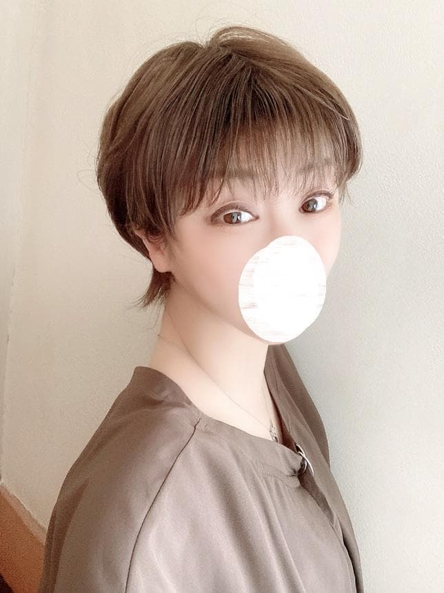 ❣️LUCKY&TOWA❣️　ピュアカールショート　ライトブラウン