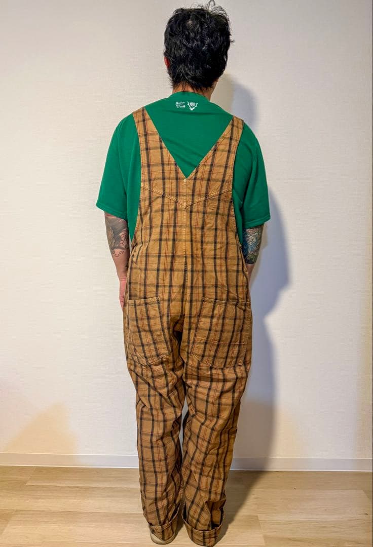 パ*ナ様 ANACHRONORMチェック柄オーバーオール！！