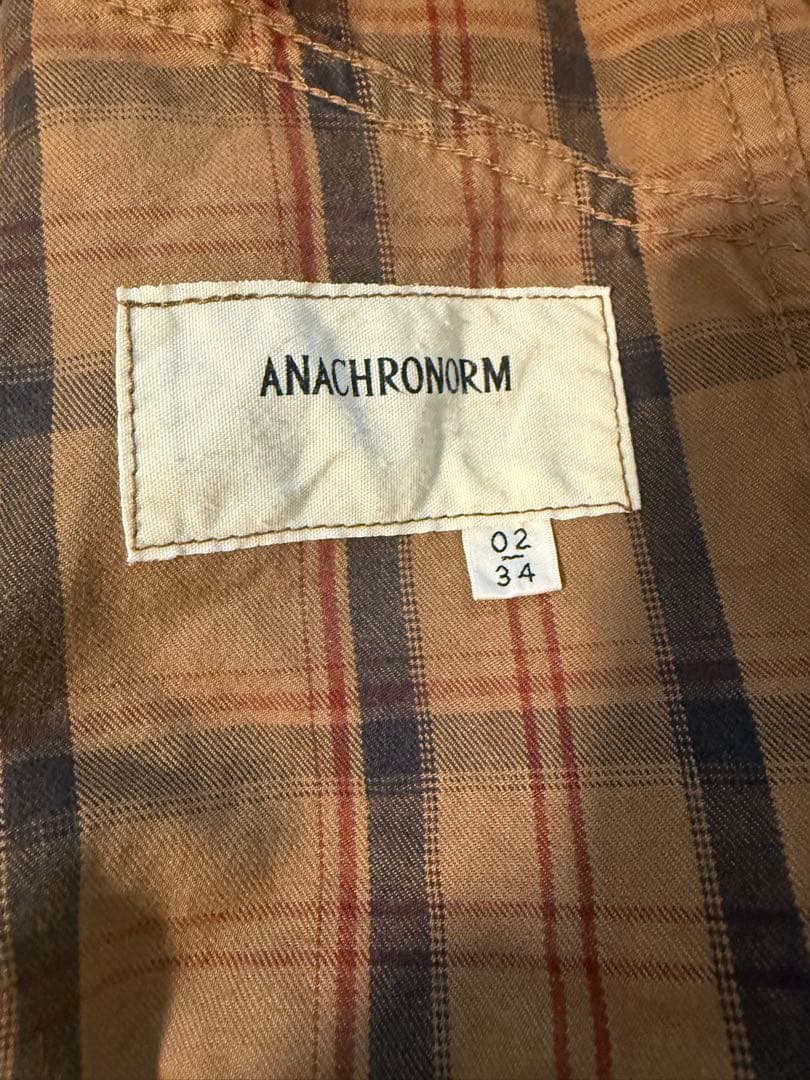 パ*ナ様 ANACHRONORMチェック柄オーバーオール！！