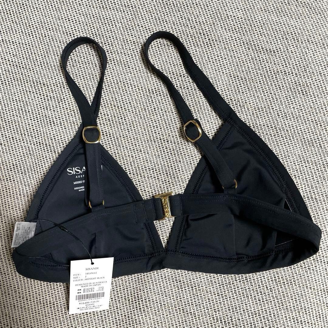 ＊新品タグ付＊SISANDI TRIANGLE midnight black 2