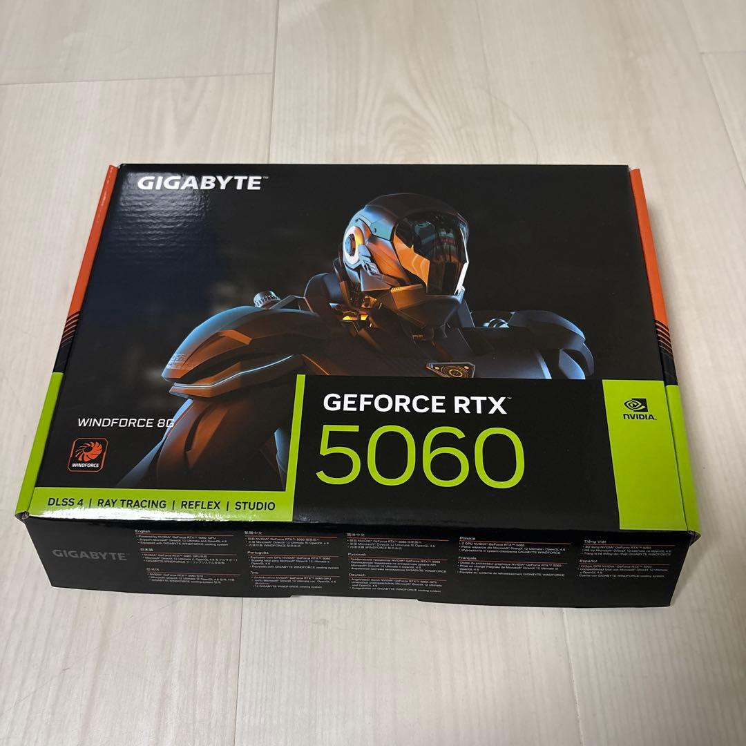 GIGABYTE GEFORCE RTX 5060 本体