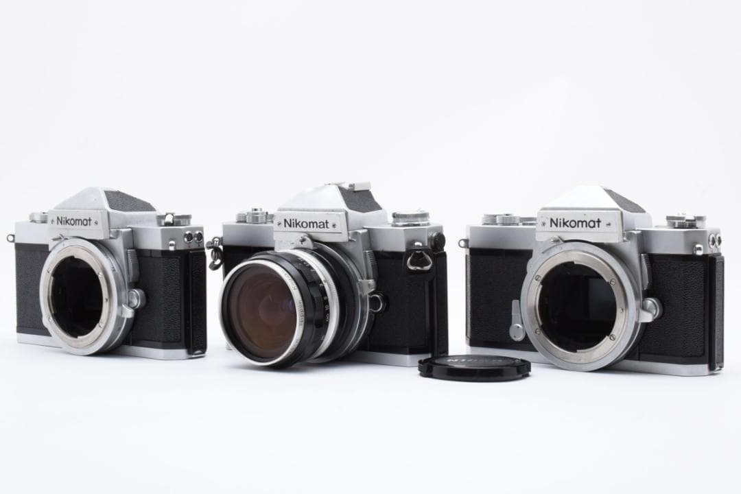 ★希少★Nikon nikomat ニコマート FT2 FTN 2台 シルバー