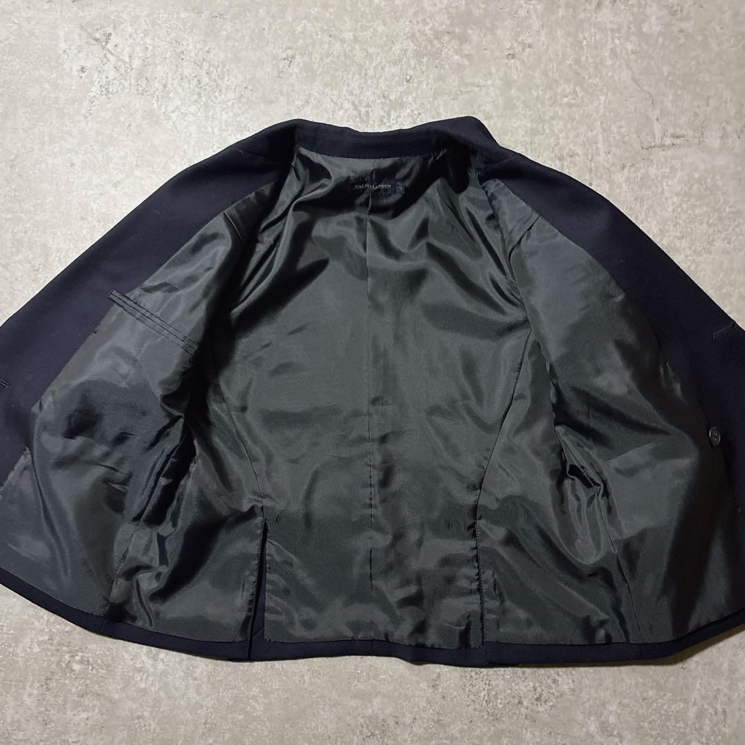 ラルフローレン キッズフォーマル セットアップ ダブル 紺ブレ 金ボタン 115