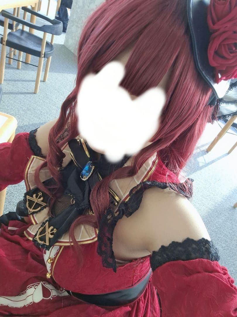 ホロライブ 宝鐘マリン ゴスロリ 衣装 ウィッグ