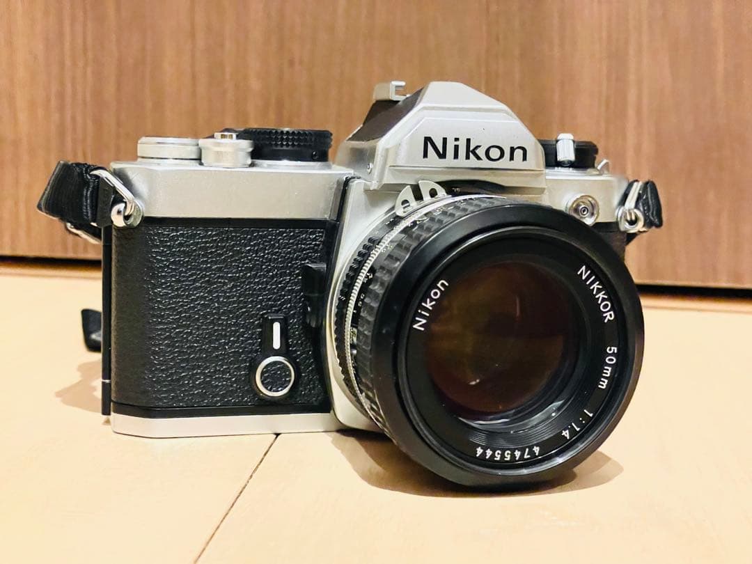美品Nikon FM NIKKOR 50mm F1.4レンズ付　 一眼レフカメラ