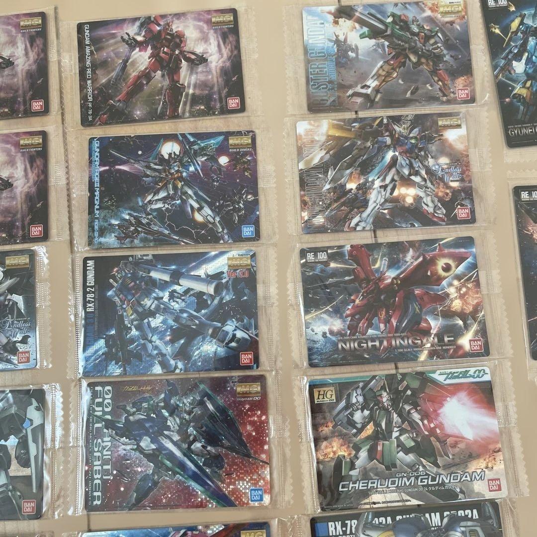 GUNDAM ガンプラ パッケージアートコレクション 74枚まとめ売り。27