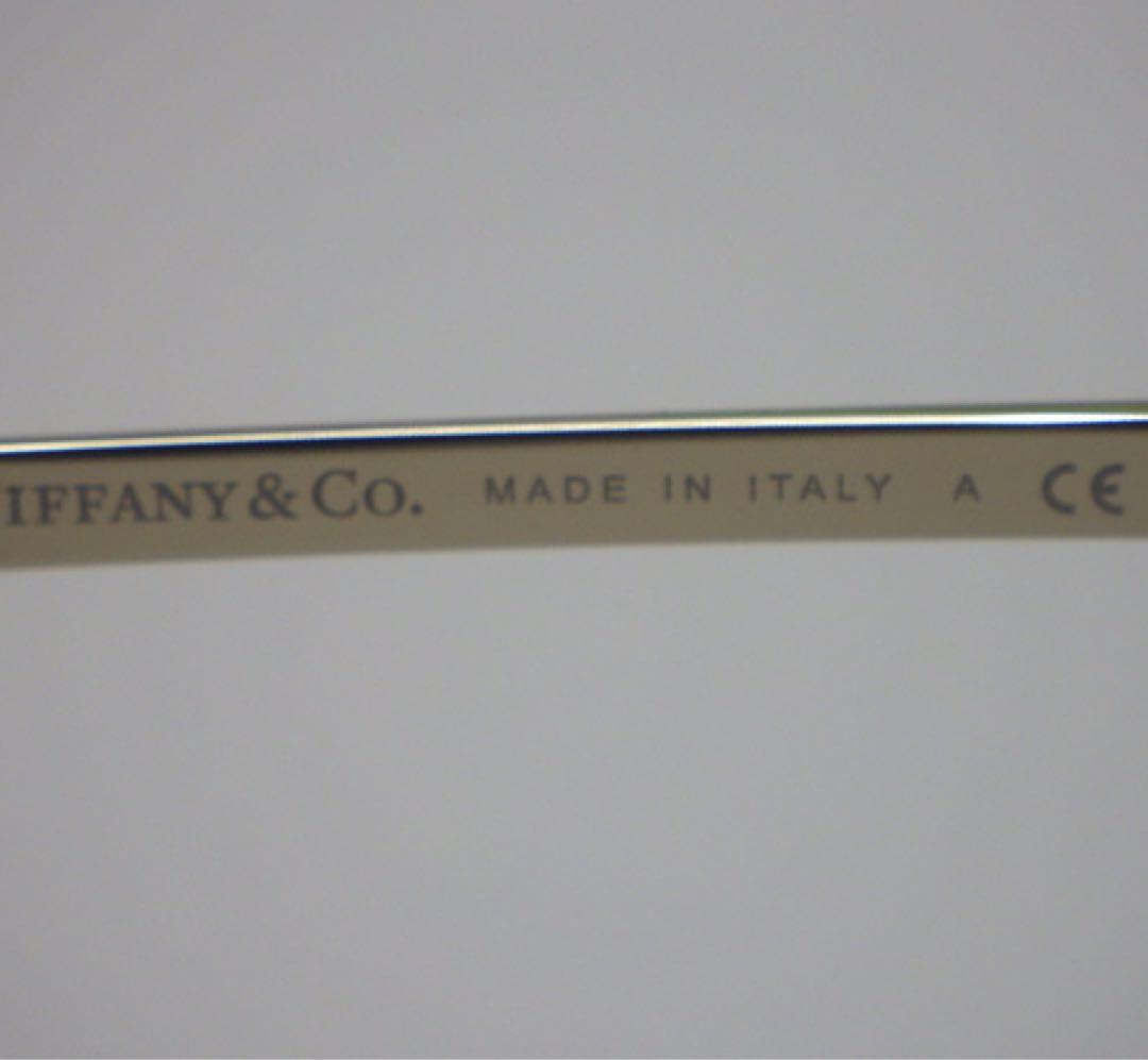 Tiffany & Co. ゴールドスクエアサングラス