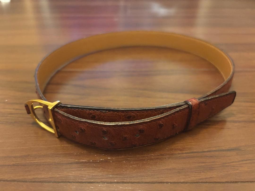 HERMES ベルト　赤