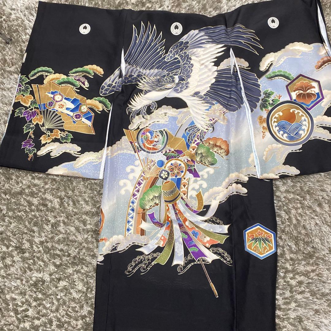 お宮参り用着物と小物セット（男の子）