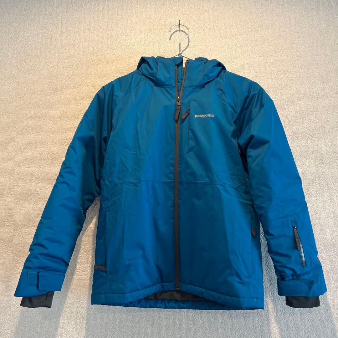 patagonia KIDSスキーウェアLサイズ フード付き