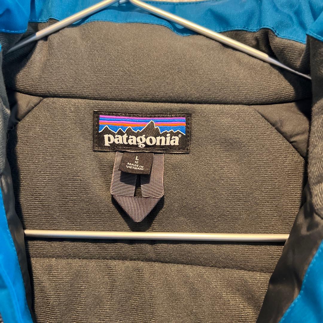 patagonia KIDSスキーウェアLサイズ フード付き