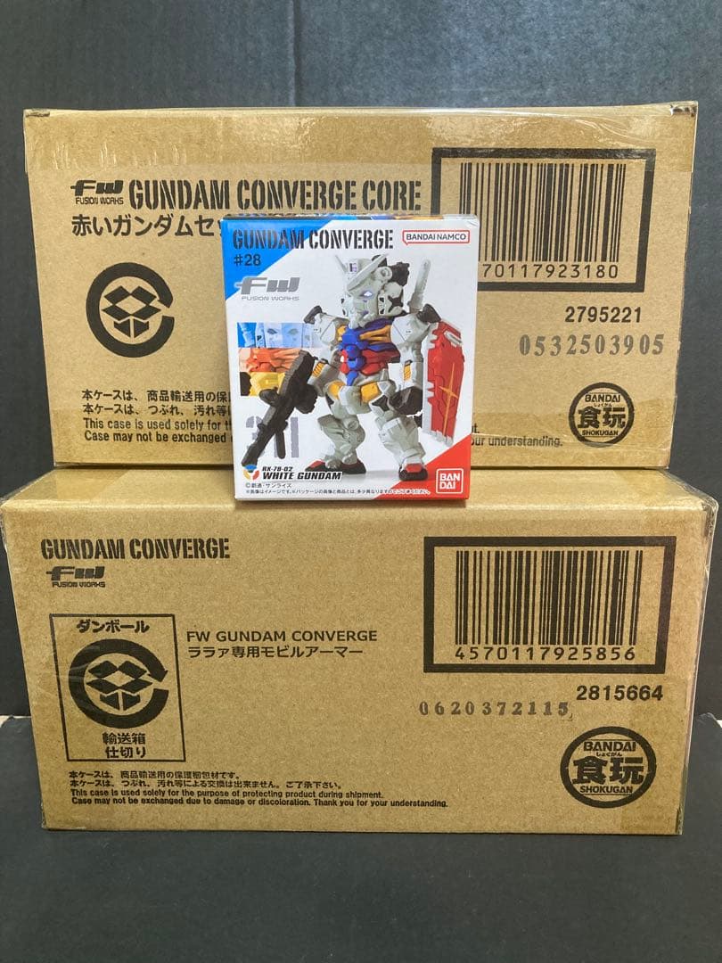 FW ガンダムコンバージ CORE 赤いガンダム&ララァ専用モビルアーマー 他