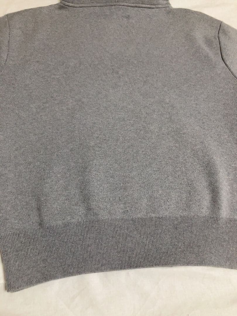 キャバン CABaN コットンカシミヤ パーカー プルオーバー XS グレー
