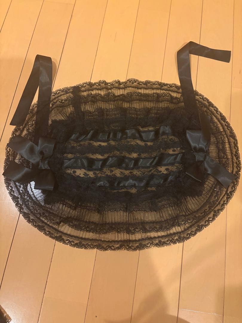 ゴスロリ ロリータドレス 黒