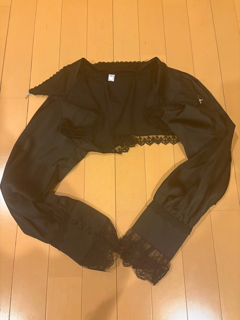 ゴスロリ ロリータドレス 黒