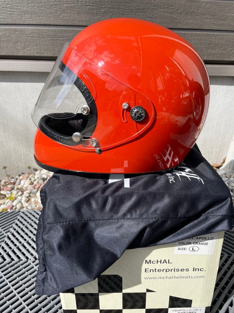 t*m様 McHAL マックホール　アポロ　L 塗装剥がれ有り　公道使用不可