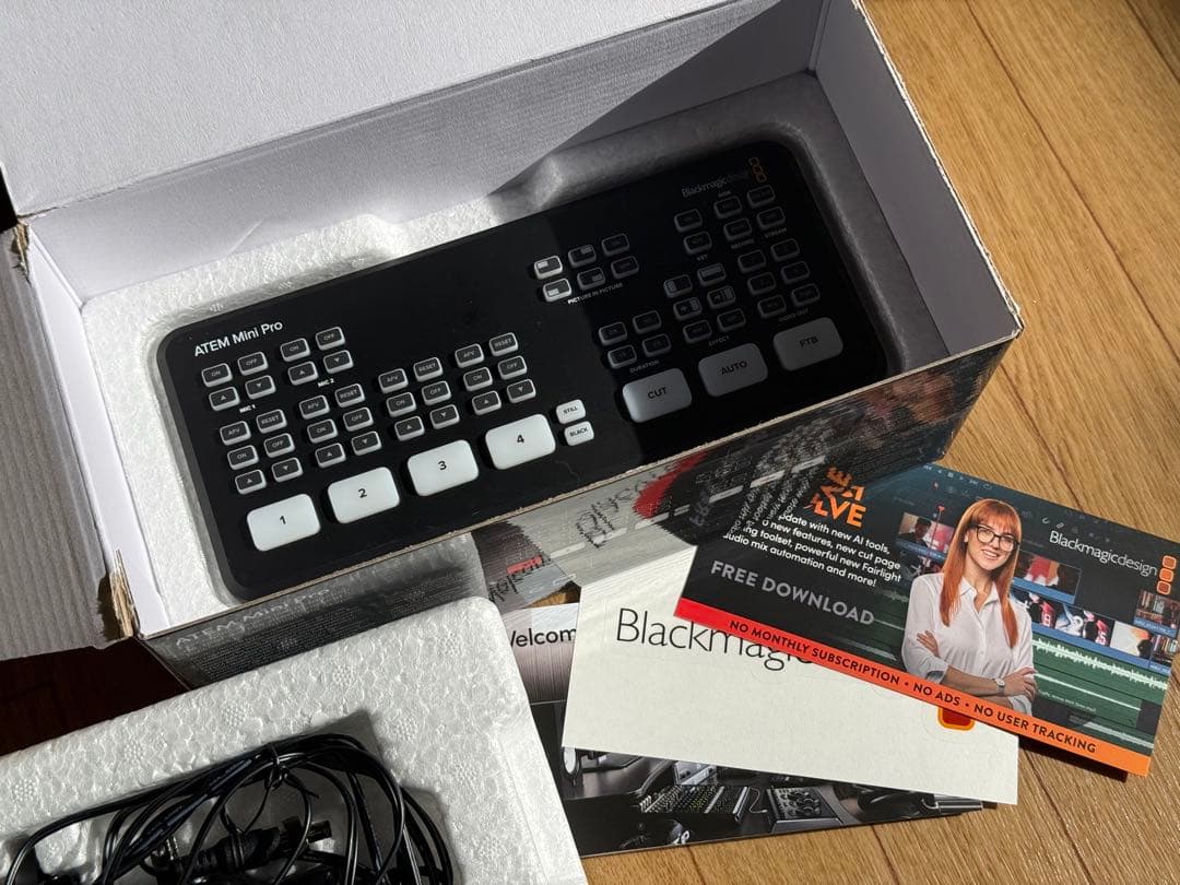 ATEM Mini Pro HDMIライブスイッチャー