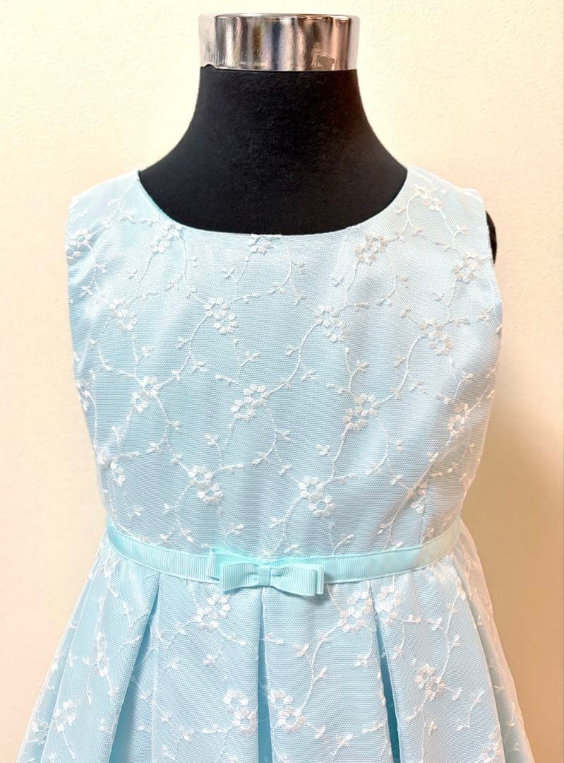 G17新品120ヒロミチナカノ女の子セレモニーアンサンブルワンピース白ボレロ入学