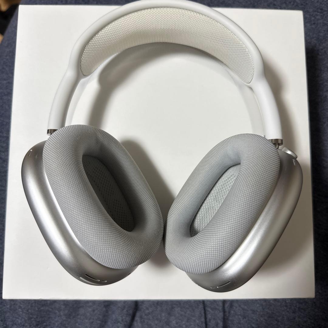 AirPods Max シルバー ホワイト 専用ケース付き